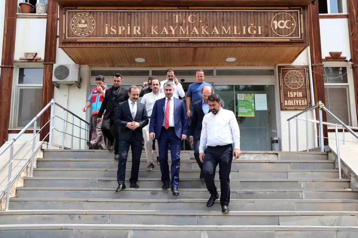 Bakan Yardımcısı Tarıkdaroğlu, İspir'de Sosyal Hizmet Çalışmalarını İnceledi