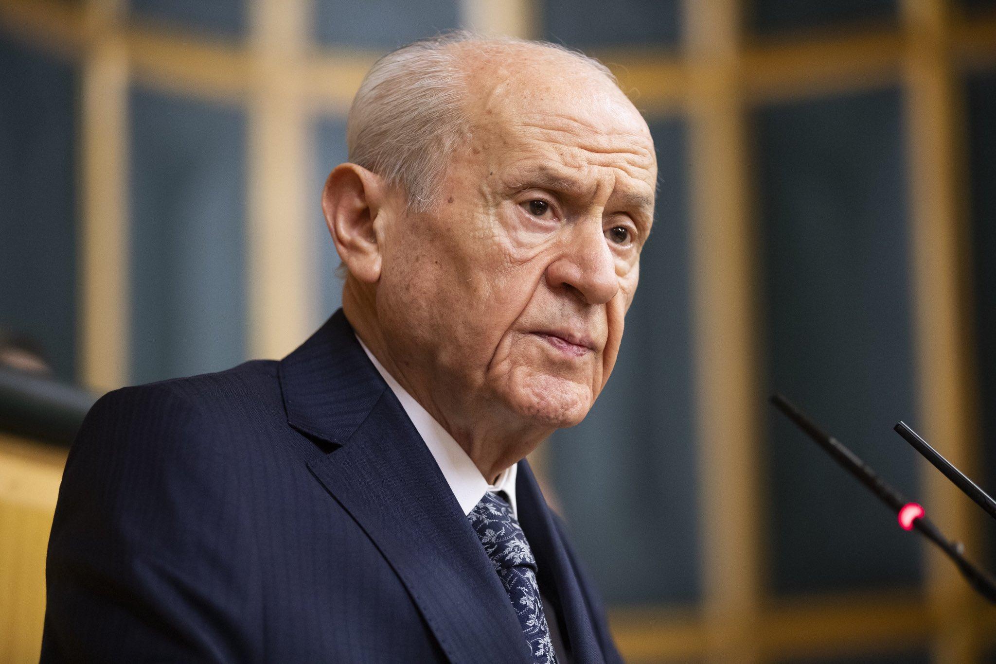 MHP lideri Bahçeli’den Özel’e sert sözler: Her sözü yalan ve yamuk