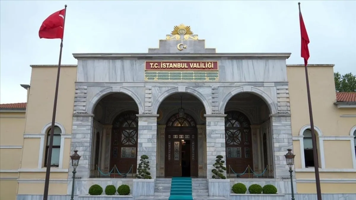 Valilik duyurdu: İstanbul'un 6 ilçesinde eylem yasağı